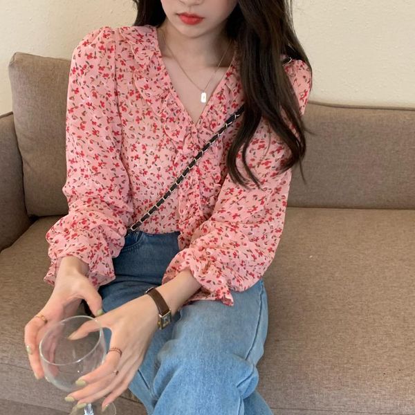 women's blouses & shirts lantern sleeve femme casual print women loose plus size female vetement, White
women's blouses & shirts lantern sleeve femme casual print women loose plus size female vetement, White