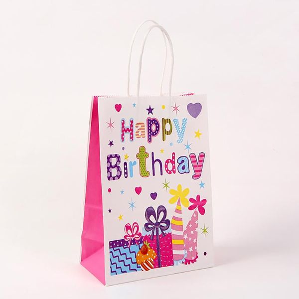 2pcs birthday gift bag kraft paper for children chocolate candy toy packing party decor wrap
2pcs birthday gift bag kraft paper for children chocolate candy toy packing party decor wrap