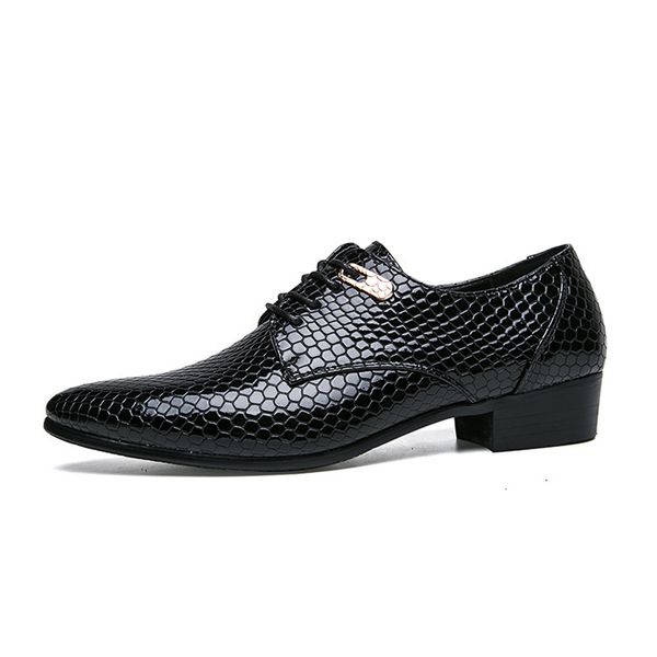 464748 size foreign trade pointed mens leather shoes korean business large size casual shoes snake pattern mens casual leather shoes foreign, Black
464748 size foreign trade pointed mens leather shoes korean business large size casual shoes snake pattern mens casual leather shoes foreign, Black