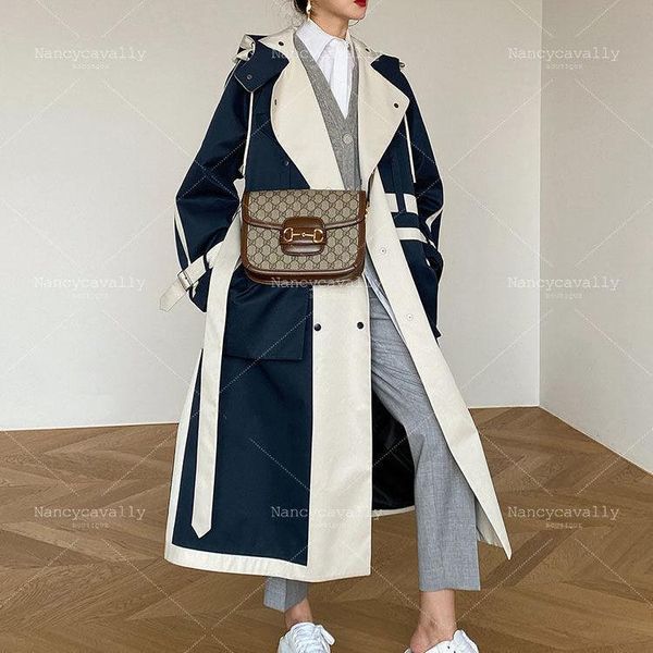 all-match fashion windbreaker coat 2021 color matching loose slim profile women's trench coats, Tan;black
all-match fashion windbreaker coat 2021 color matching loose slim profile women's trench coats, Tan;black