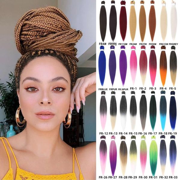 human ponytails clong braided hair kanekalon pre-stretched extension water suit synthetic fiber texture, Black
human ponytails clong braided hair kanekalon pre-stretched extension water suit synthetic fiber texture, Black