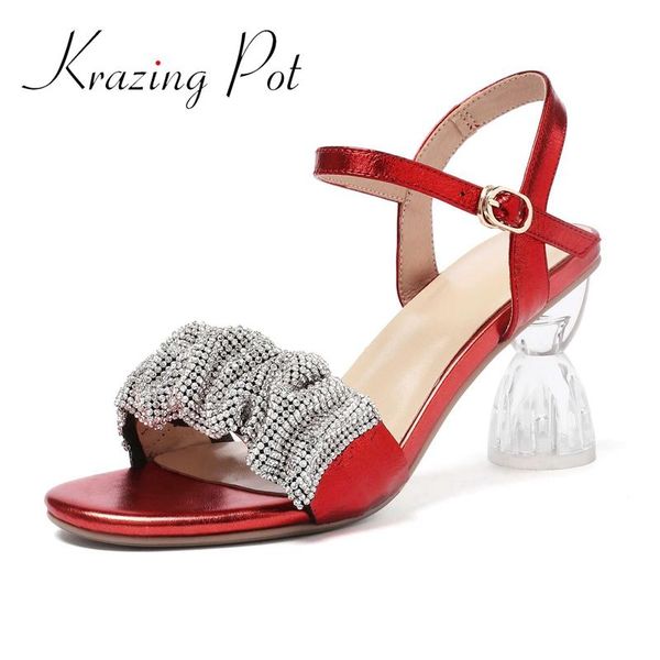 sandals krazing pot cow leather high heel rhinestone princess style fairy dance party shiny korean girls trange women l33, Black
sandals krazing pot cow leather high heel rhinestone princess style fairy dance party shiny korean girls trange women l33, Black