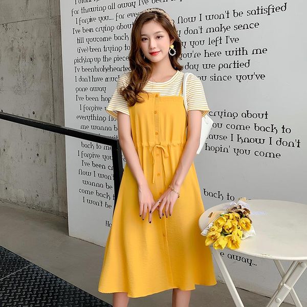 maternity dresses 867# dress summer short sleeves patchwork stripe false two piece loose stylish pregnant women mom, White
maternity dresses 867# dress summer short sleeves patchwork stripe false two piece loose stylish pregnant women mom, White