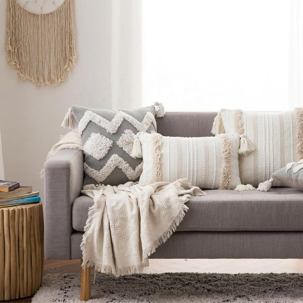 pillow case soft pillowcase tufted with tassels square cushion cover for sofa couch fluffy living room decoration
pillow case soft pillowcase tufted with tassels square cushion cover for sofa couch fluffy living room decoration