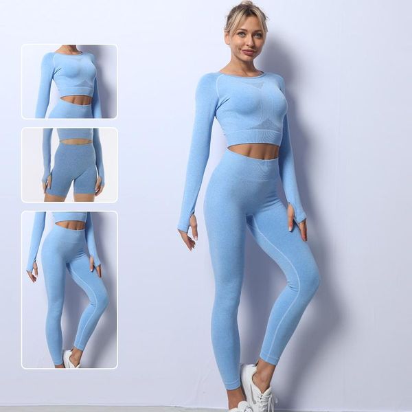 yoga set workout seamless women sportswear gym fitness clothing sports suits long sleeve crop high waist leggings outfit
yoga set workout seamless women sportswear gym fitness clothing sports suits long sleeve crop high waist leggings outfit