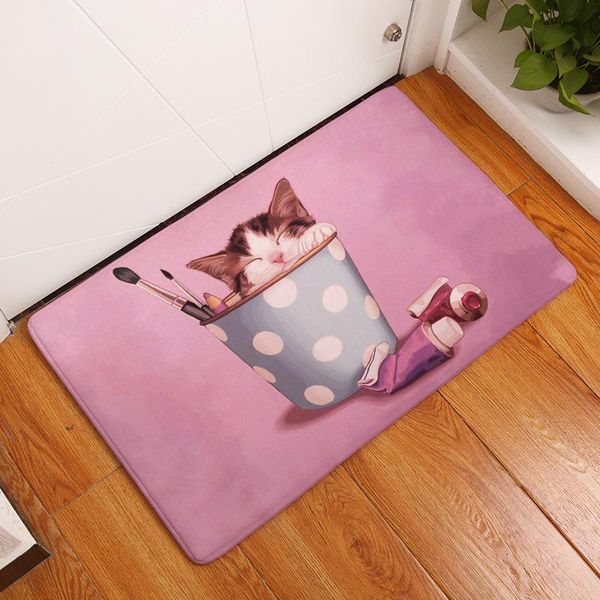 Flannel Kitchen Carpet Cute Cat Welcome Mats For Front Door Tatami Rug Living Room Floor Mat Anti-slip Doormat Carpets
Flannel Kitchen Carpet Cute Cat Welcome Mats For Front Door Tatami Rug Living Room Floor Mat Anti-slip Doormat Carpets