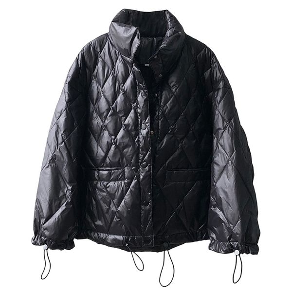 warm down jacket women winter korean style loose diamond fashion stand-up collar 211011, Black
warm down jacket women winter korean style loose diamond fashion stand-up collar 211011, Black