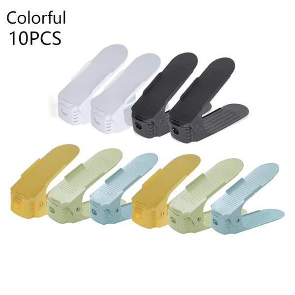 10pcs shoe rack thicken durable adjustable organizer footwear support slot cabinet closet stand shoes box wholesale clothing & wardrobe stor
10pcs shoe rack thicken durable adjustable organizer footwear support slot cabinet closet stand shoes box wholesale clothing & wardrobe stor