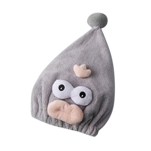 towel cartoon microfiber quick-drying hair cap 
towel cartoon microfiber quick-drying hair cap