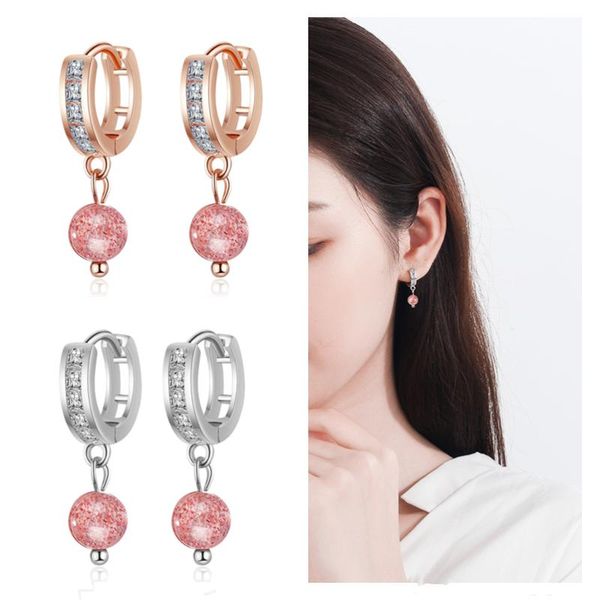vintage lady 925 sterling silver earrings for women jewelry charms rose gold hoops girls crystal pink ball drop earring dangle & chandelier
vintage lady 925 sterling silver earrings for women jewelry charms rose gold hoops girls crystal pink ball drop earring dangle & chandelier