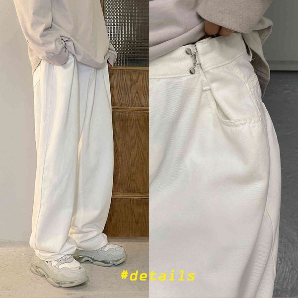 intfeday harajuku style spring and summer baggy daddy pants men's wide tube floor sweeping leg jeans, Black
intfeday harajuku style spring and summer baggy daddy pants men's wide tube floor sweeping leg jeans, Black