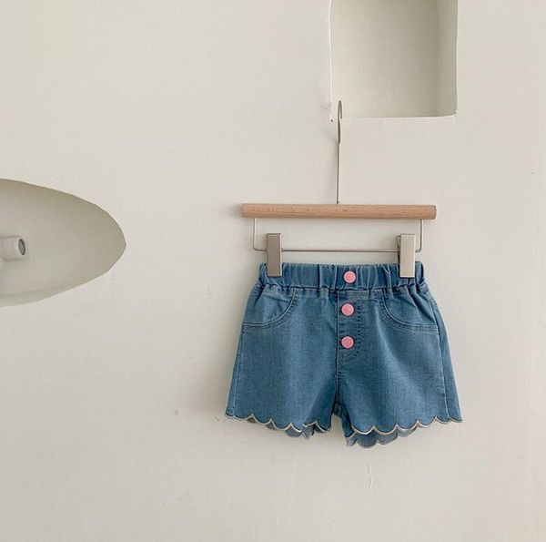 style girls boys denim shorts summer cotton fashion kids 2-7 years ye368, Black 
style girls boys denim shorts summer cotton fashion kids 2-7 years ye368, Black