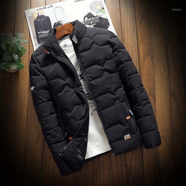 men's jackets leisure thickened warm cotton winter padded jacket slim fitting clothes youth, Black;brown
men's jackets leisure thickened warm cotton winter padded jacket slim fitting clothes youth, Black;brown