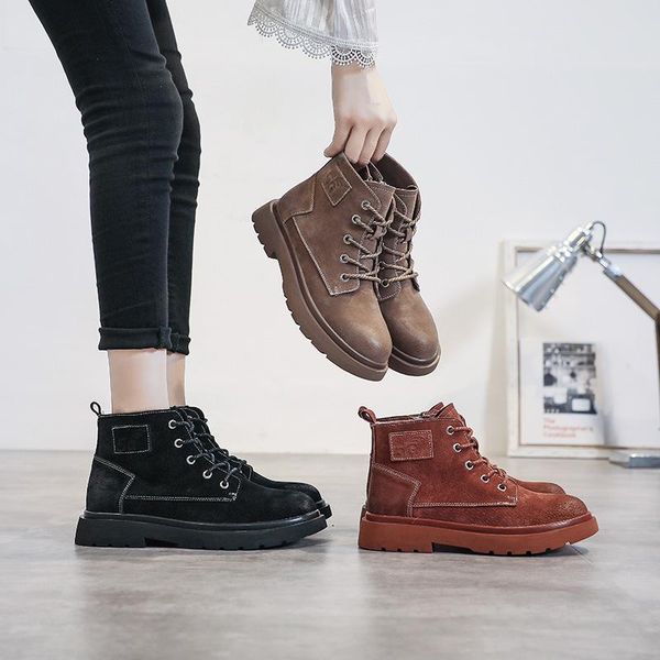 boots careaymade-autumn&winter women's women british wind anti slip handsome casual short leather, Black
boots careaymade-autumn&winter women's women british wind anti slip handsome casual short leather, Black