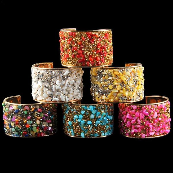 bangle fashion rhinestone bracelets for women color round cuff bangles ethnic jewelry charm punk girl accessories gift party, Black
bangle fashion rhinestone bracelets for women color round cuff bangles ethnic jewelry charm punk girl accessories gift party, Black