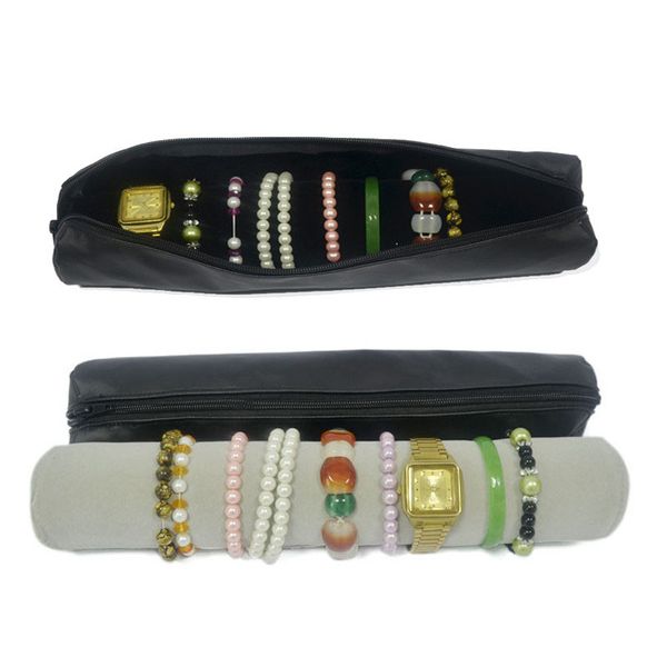 wholesale 5pcs jewelry storage portable display cases black leather organizer travel roll for watch and bracelet packaging box, Pink;blue
wholesale 5pcs jewelry storage portable display cases black leather organizer travel roll for watch and bracelet packaging box, Pink;blue
