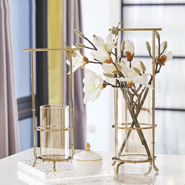 luxury household wealthy bamboo transparent golden candle holder glass vase hyacinth dried flower arrangement ornaments vases
luxury household wealthy bamboo transparent golden candle holder glass vase hyacinth dried flower arrangement ornaments vases