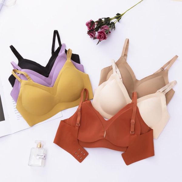 bras female small breast beauty come back joe smooth bra vice prolapse prevention without rims wholesale, Red;black
bras female small breast beauty come back joe smooth bra vice prolapse prevention without rims wholesale, Red;black