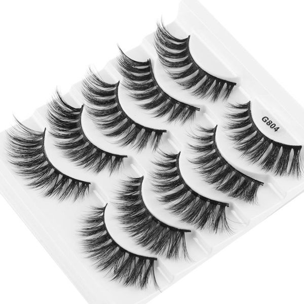 false eyelashes 5 pairs mink hair thick long cross wispy natural lashes glam handmade fluffy winged makeup tools
false eyelashes 5 pairs mink hair thick long cross wispy natural lashes glam handmade fluffy winged makeup tools