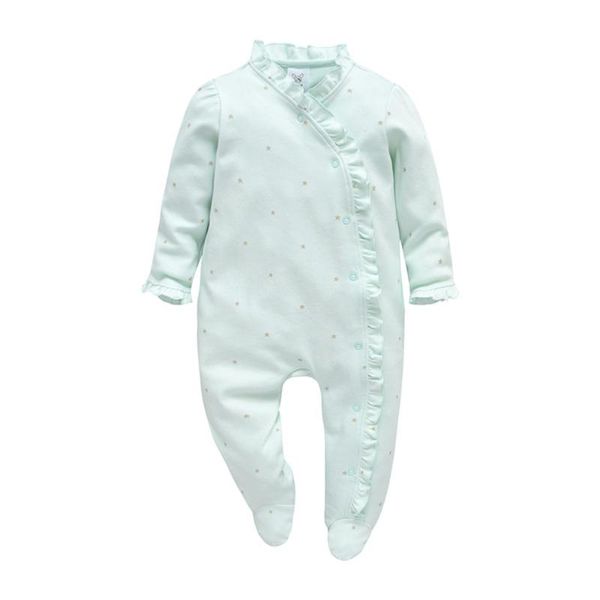 footies baby one-piece footie pajamas with stars pattern green cotton sleepwear outfit 0-12 months, Blue
footies baby one-piece footie pajamas with stars pattern green cotton sleepwear outfit 0-12 months, Blue