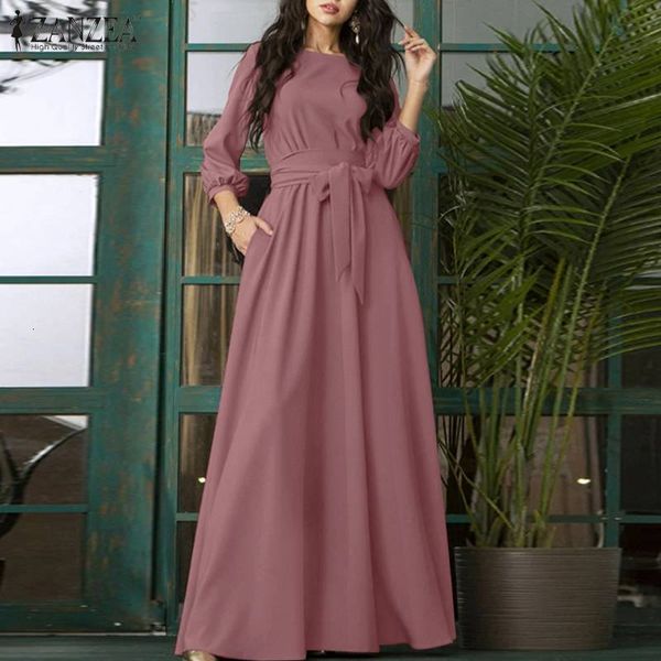 dresses fashion solid dress women's spring sundress 2021 casual puff sleeve maxi vestidos belt female o neck robe plus size, Black;gray
dresses fashion solid dress women's spring sundress 2021 casual puff sleeve maxi vestidos belt female o neck robe plus size, Black;gray