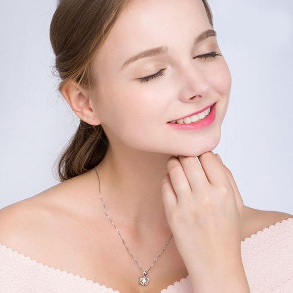 pendant necklaces fashion trendy necklace love flashing heart rose gold clavicle chain simple copper for women jewelry gift, Silver
pendant necklaces fashion trendy necklace love flashing heart rose gold clavicle chain simple copper for women jewelry gift, Silver