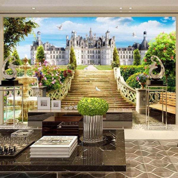 wallpapers custom mural wallpaper european style 3d stereo garden castle scenery background wall painting living room papel de parede sala
wallpapers custom mural wallpaper european style 3d stereo garden castle scenery background wall painting living room papel de parede sala