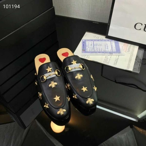 sandals slippersslippers horse clasp half slippers women's net red real leather bag head flat muller shoes cover foot one foot pedal la, Black
sandals slippersslippers horse clasp half slippers women's net red real leather bag head flat muller shoes cover foot one foot pedal la, Black