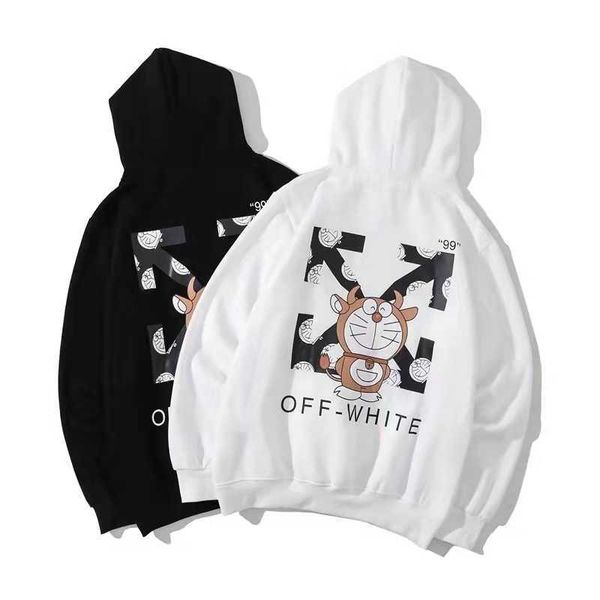 2021 autumn winter off jingle cat printed hooded Plush Pullover for men and women, White
2021 autumn winter off jingle cat printed hooded Plush Pullover for men and women, White