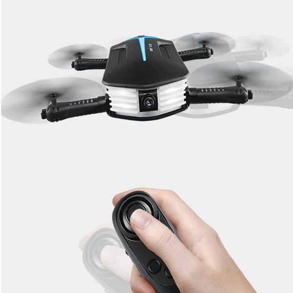 

mini baby elfie foldable rc drone h37 with wifi fpv 720p camera g-sensor altitude hold 6-axis gyro rc helicopter rtf vs h36 toy