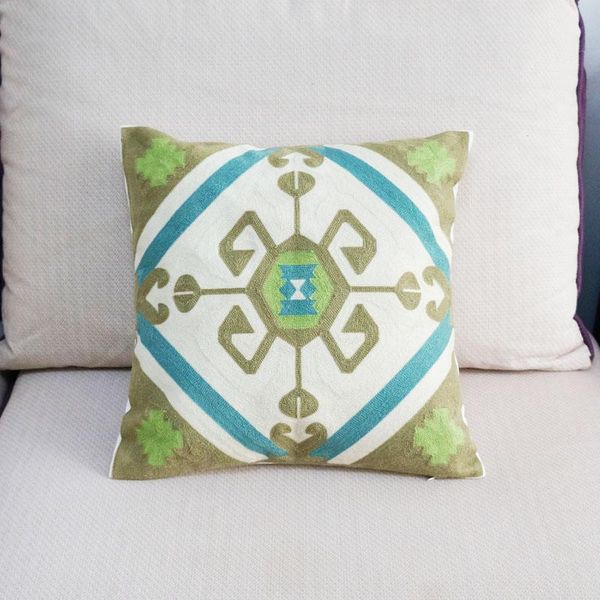 100% cotton ethnic style kilim embroidered square pillow cover cushion case sofa chair 45x45cm without stuffing cushion/decorative
100% cotton ethnic style kilim embroidered square pillow cover cushion case sofa chair 45x45cm without stuffing cushion/decorative