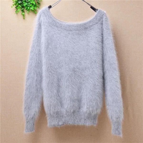 women's sweaters 2021 women lady soft fur knitted mink cashmere o-neck sweater clothing pullover fashion causal winter base, White;black
women's sweaters 2021 women lady soft fur knitted mink cashmere o-neck sweater clothing pullover fashion causal winter base, White;black