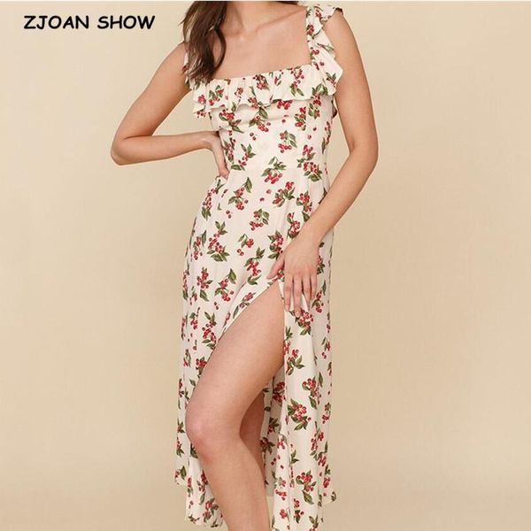 casual dresses vintage french style fruit floral print sleeveless women dress ruffles square collar hem slit tank beach holiday robe, Black;gray
casual dresses vintage french style fruit floral print sleeveless women dress ruffles square collar hem slit tank beach holiday robe, Black;gray