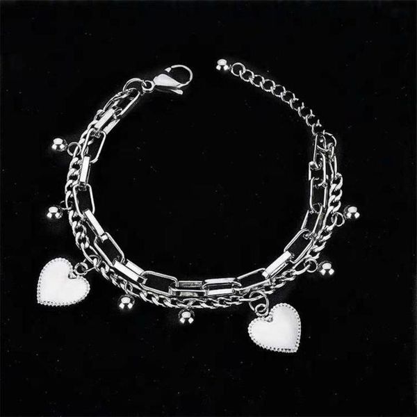 hand catenary korean version of the original sufeng fashion brand hip hop bracelet trend street shooting accessories cool love double bracel, Golden;silver
hand catenary korean version of the original sufeng fashion brand hip hop bracelet trend street shooting accessories cool love double bracel, Golden;silver