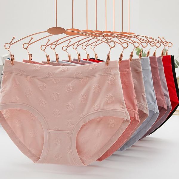 women's panties cotton big size quality women high-rise transparent rose embroidery underwear fashion female plus briefs, Black;pink
women's panties cotton big size quality women high-rise transparent rose embroidery underwear fashion female plus briefs, Black;pink