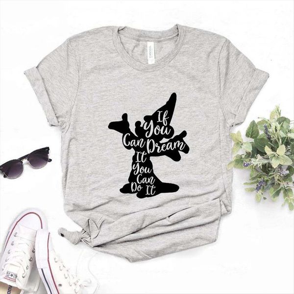 if you can dream it womens do cotton casual funny for lady yong girl street tee 6 color, White
if you can dream it womens do cotton casual funny for lady yong girl street tee 6 color, White