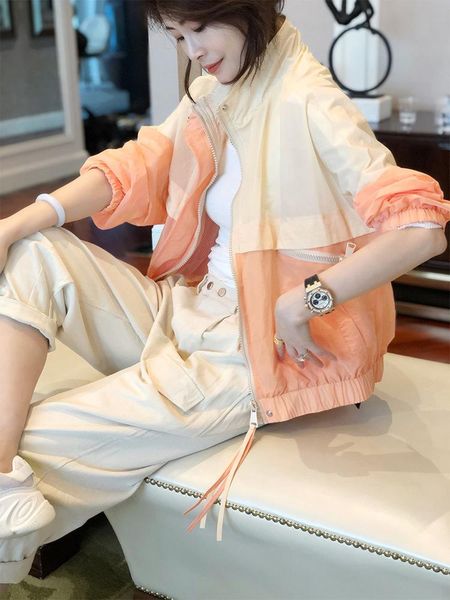 women's jackets fanlis leisure sports style short coat age reducing thin sunscreen clothing spring and summer 2021 european, Black;brown
women's jackets fanlis leisure sports style short coat age reducing thin sunscreen clothing spring and summer 2021 european, Black;brown