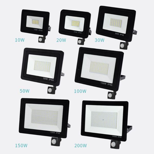 floodlights 220v led flood light motion sensor 10w 20w 50w 100w 150w 200w floodlight wall lamp outdoor waterproof ip66 garden lighting
floodlights 220v led flood light motion sensor 10w 20w 50w 100w 150w 200w floodlight wall lamp outdoor waterproof ip66 garden lighting