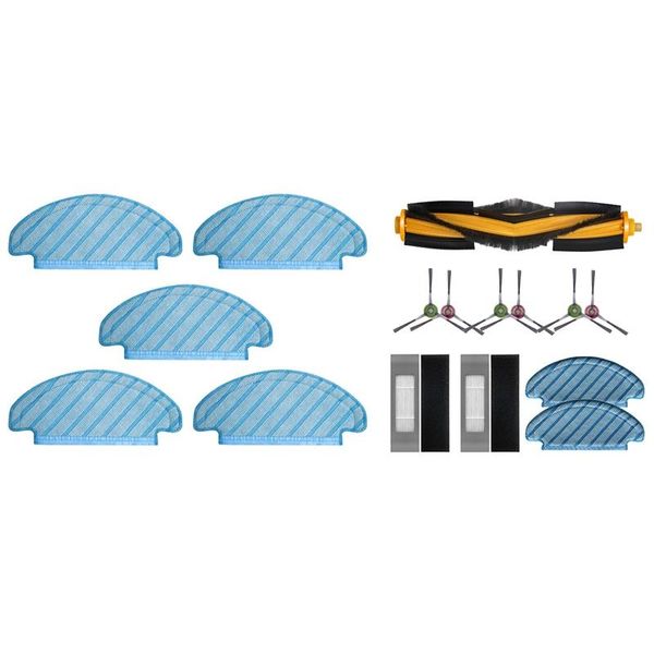 set vacuum cleaner spare parts: 1 cleaning cloths & mop cloth side brush hepa filter main brushes cleaners
set vacuum cleaner spare parts: 1 cleaning cloths & mop cloth side brush hepa filter main brushes cleaners
