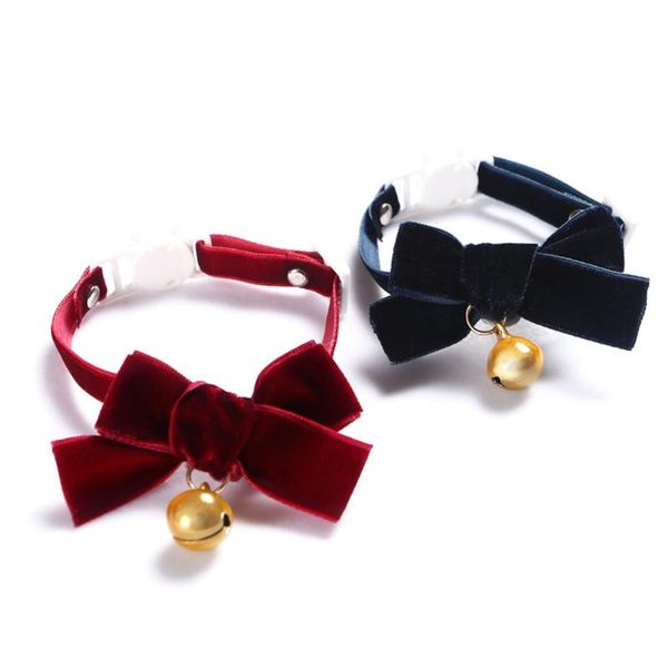 cat collars & leads velvet collar bowknot breakaway adjustable safety buckle gatos bow tie accessories for cats with bell solid color
cat collars & leads velvet collar bowknot breakaway adjustable safety buckle gatos bow tie accessories for cats with bell solid color
