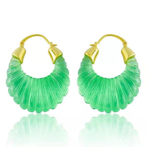 hoop & huggie vintage resin brass plated gold drop transparent amber green earrings for women girl party travel jewelry gift, Golden;silver
hoop & huggie vintage resin brass plated gold drop transparent amber green earrings for women girl party travel jewelry gift, Golden;silver