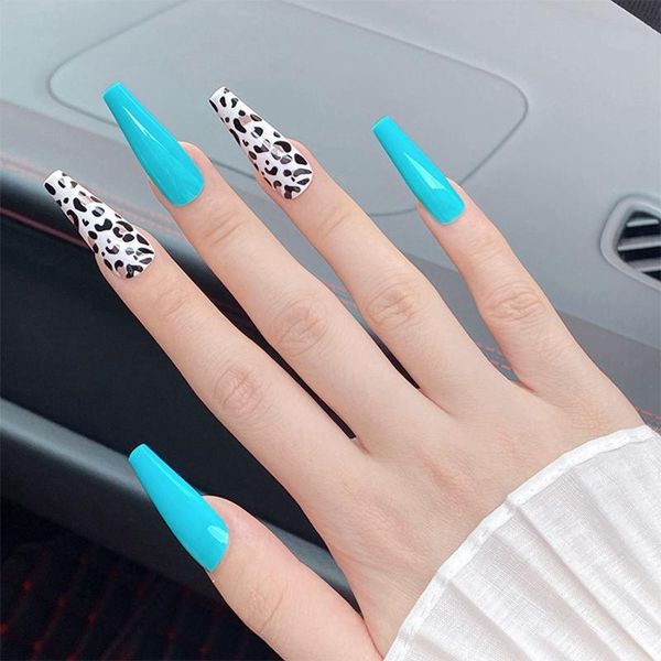 false nails 24pcs/box detachable long leopard ballerina wearable coffin fake full cover nail tips press on, Red;gold
false nails 24pcs/box detachable long leopard ballerina wearable coffin fake full cover nail tips press on, Red;gold