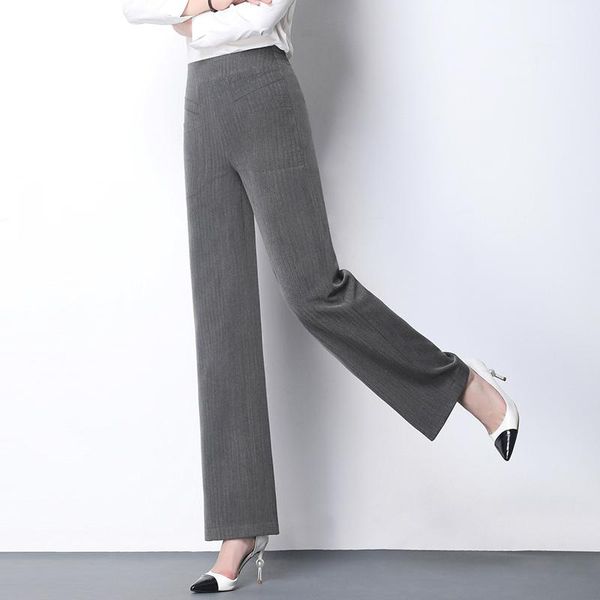 women's pants & capris fashion summer spring autumn straight women plus size elastic waist gray black beige high casual lyq2004, Black;white
women's pants & capris fashion summer spring autumn straight women plus size elastic waist gray black beige high casual lyq2004, Black;white