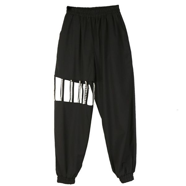 2021 new women's pearl add pants, casual wear, loose, medium size, fashion, all match, black, collection of spring and summer o6sz, Black;white
2021 new women's pearl add pants, casual wear, loose, medium size, fashion, all match, black, collection of spring and summer o6sz, Black;white