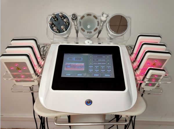 6 in 1 spa salon microcurrent face lifting rf cavitation slimming laser lipo vacuum cavitation system
6 in 1 spa salon microcurrent face lifting rf cavitation slimming laser lipo vacuum cavitation system