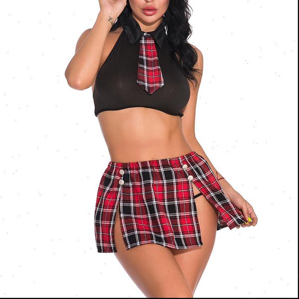 women tracksuits schoolgirl cosplay lingerie student uniform set ladies costume babydoll dress lace miniskirt outfit, Gray
women tracksuits schoolgirl cosplay lingerie student uniform set ladies costume babydoll dress lace miniskirt outfit, Gray