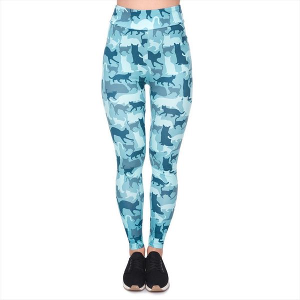 elegant high waist cat womens leggings camo psycho printing fashion fitness woman pants, Black
elegant high waist cat womens leggings camo psycho printing fashion fitness woman pants, Black