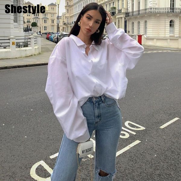 women's blouses & shirts shestyle white oversize long casual women 2021 office lady streetwear button up loose autumn blouse bodyfriend
women's blouses & shirts shestyle white oversize long casual women 2021 office lady streetwear button up loose autumn blouse bodyfriend