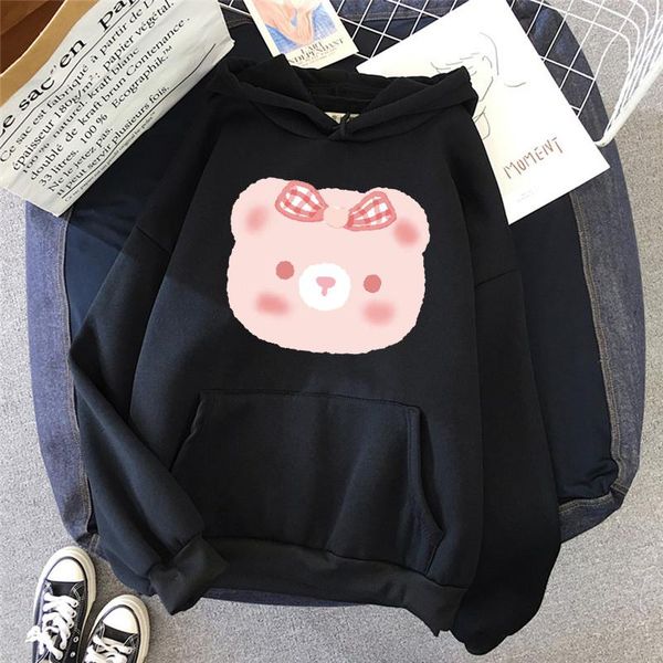 women's hoodies & sweatshirts winter women hoodie cartoon cute bear streetwear female pullover harajuku warm autumn long sleeve ladies, Black
women's hoodies & sweatshirts winter women hoodie cartoon cute bear streetwear female pullover harajuku warm autumn long sleeve ladies, Black