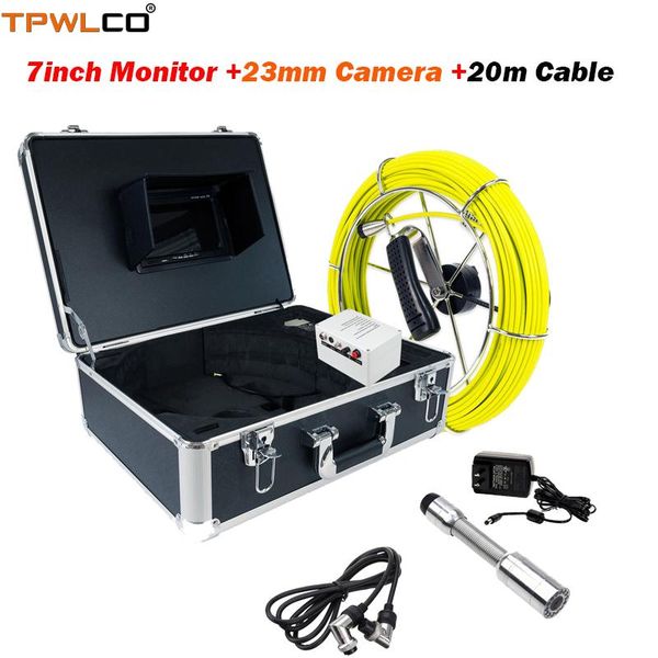 20m cable 23mm drain camera with 12pcs leds 7" lcd tft waterproof cctv pipeline video inspection system ip cameras
20m cable 23mm drain camera with 12pcs leds 7" lcd tft waterproof cctv pipeline video inspection system ip cameras